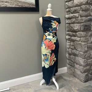 Peter Pilotto navy/floral dress, women’s size 10